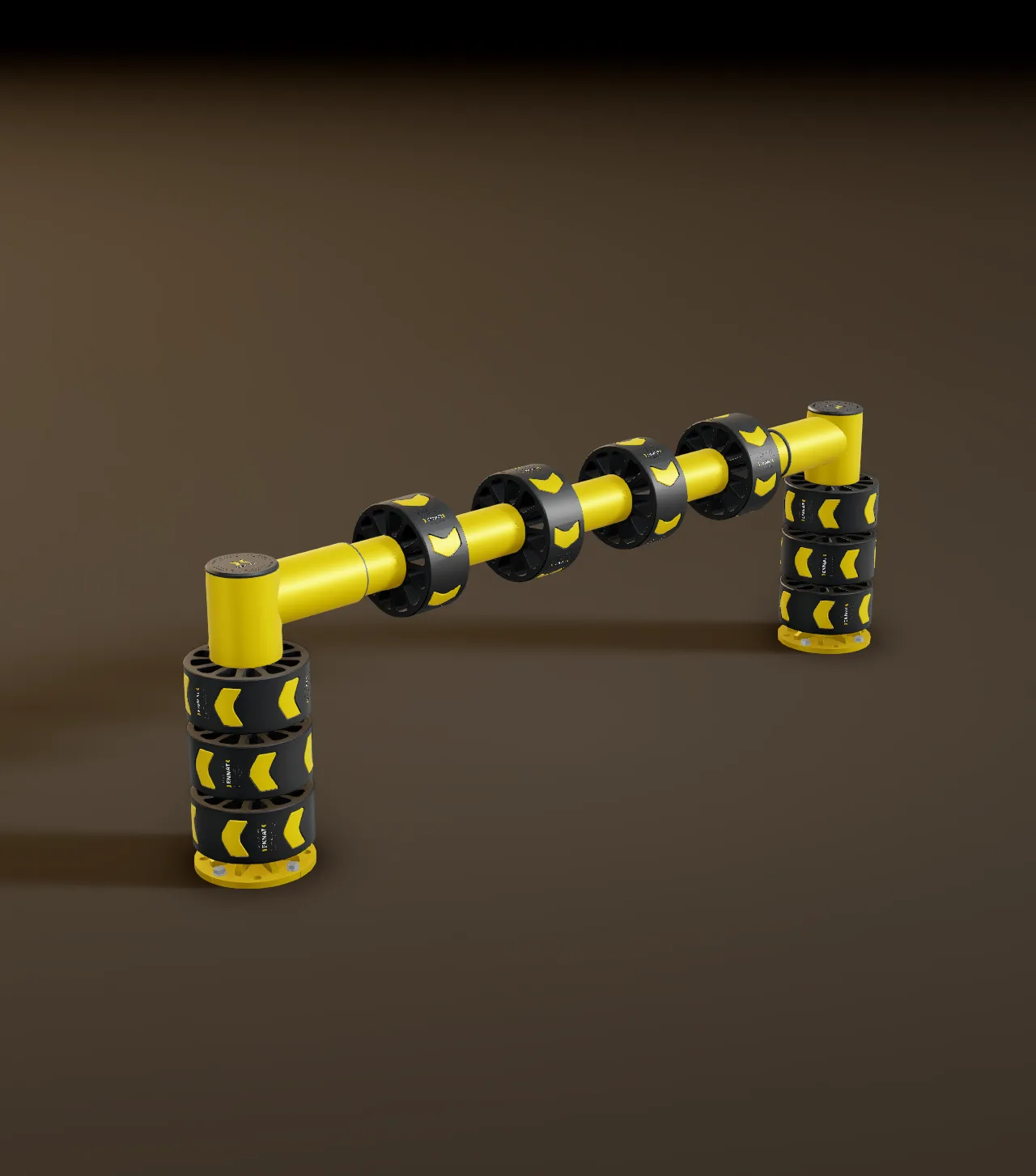 Overhead-Absorbing Barrier